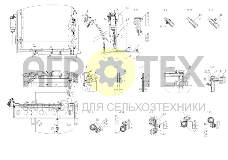 Коммуникации топливные (1300.05.16.200) (№12 на схеме)